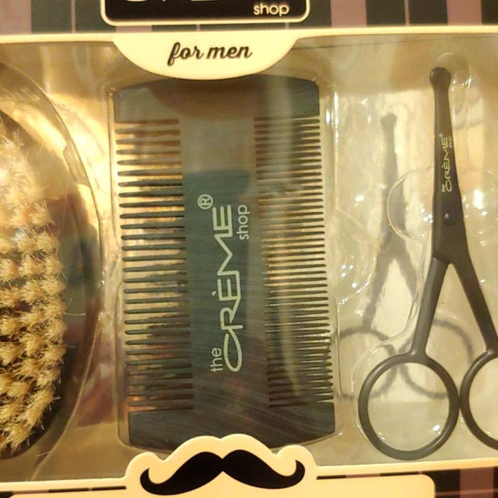 Men's Beard Grooming by the Crème Shop-Vegan. New in Box, NWT - Picture 4 of 8